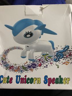 Cute unicorn speaker