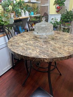 Dining Table Set with 4 Chairs – $145 OBO