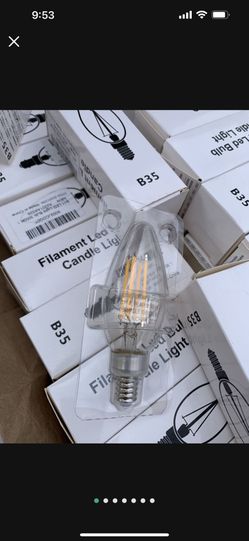 LED Candle Light Filament Light Bulbs 