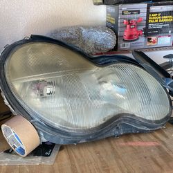 Mercedes C Class W203 Head Light Assembly