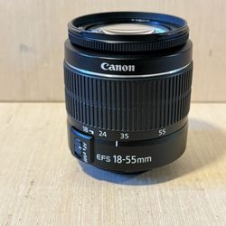 Canon Zoom Lens EF-S 18-55mm 1:3.5-5.6 III Good Condition No Lens Cover Read Blw  
