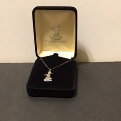 NIB Sterling Silver Hummel Necklace