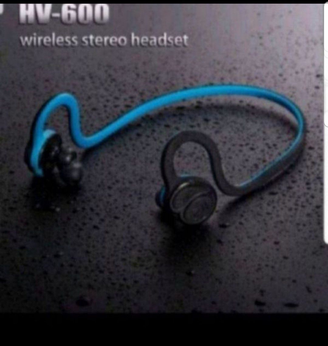 Bluetooth Wireless Sports Stereo Headset Headphone HV600 Handsfree Sweatproitof **2 for $25**