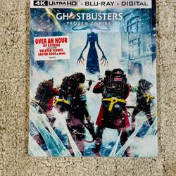 Ghostbusters: Frozen Empire 4k Steelbook (New)