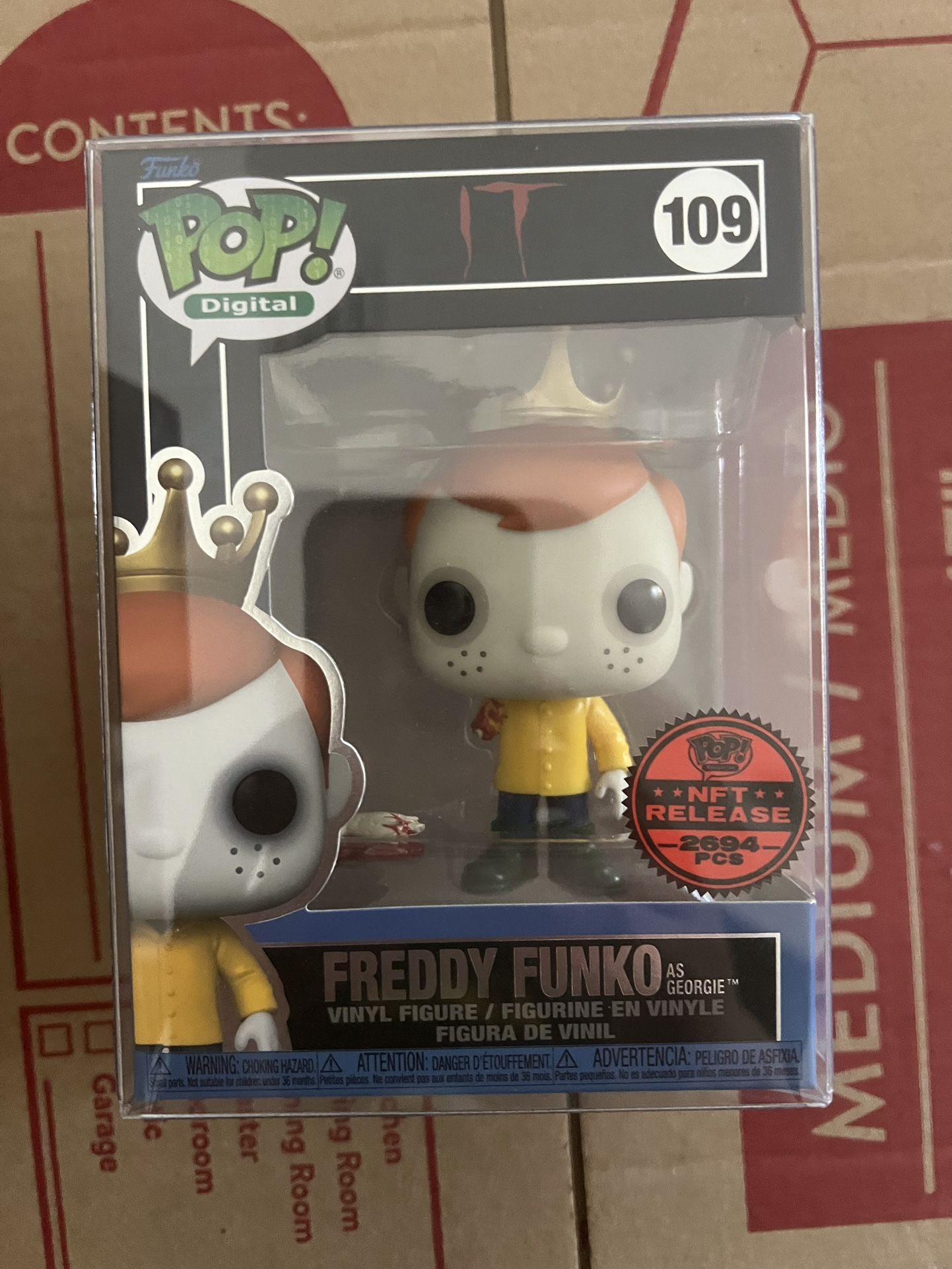 Funko Pop Freddy As Georgie