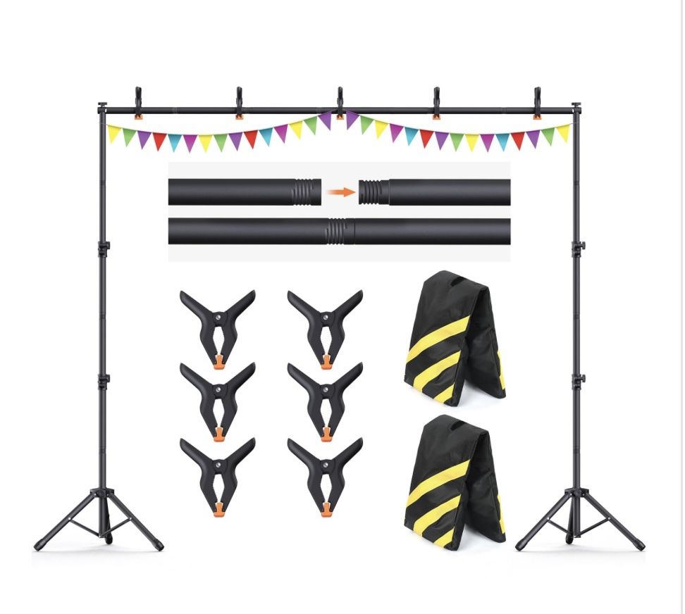 10FT x 7.5FT backdrop stand