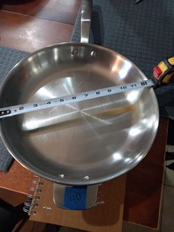 Used IKEA Stainless Steel Pan 