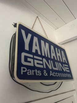 Yamaha light sign