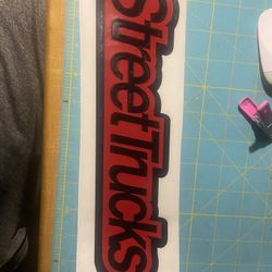 custom truck / car decals