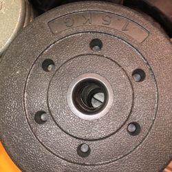 Weight Plates $3 Each For1.25kg Or 1.5