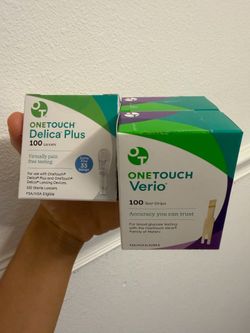 Verio One Touch Test Strips and Lancets