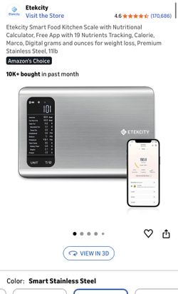 Smart Kitchen Scale