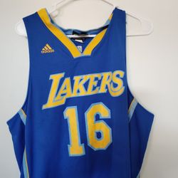 Gasol Adidas Laker Jersey 