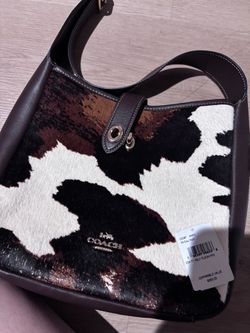 Coach Cow Print Purse