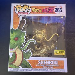 Shenron Dragon ball Z Funko Pop Hot Topic Exclusive