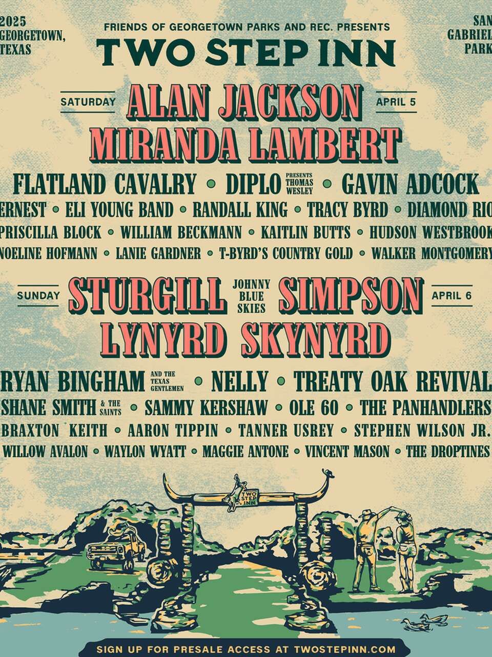 2 Tickets For Two Step Inn 2day Passes