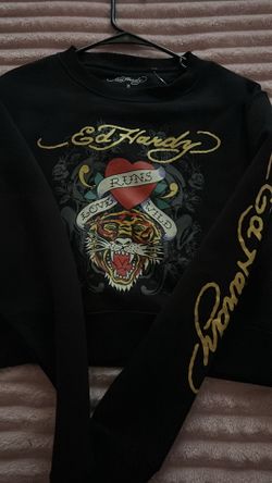Ed Hardy Black Sweater