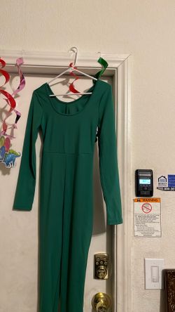 $2 green jumpsuit small new