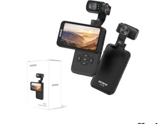 ORDRO M5 Pocket Camera 5K Handheld Video Camera Vlogging Camcorder 3.5-inch Rotating Touch Screen 3-Axis Stabilization IR Night Vision WDR Face Follow