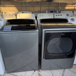 Whirlpool Cabrio XL Washer And Electric Dryer 5.3&8.8 Cuft ~> In Great Conditions Like New
