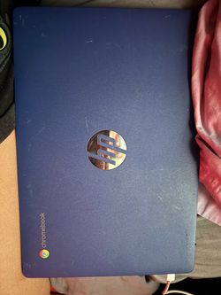 HP Blue Chromebook