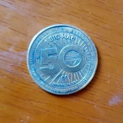 50th anniversary MCDONALD'S 1 big Mac coin 🪙 