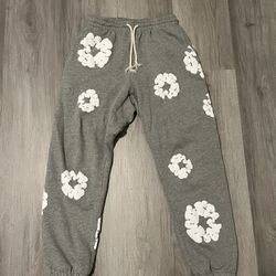 used denier tear pants 