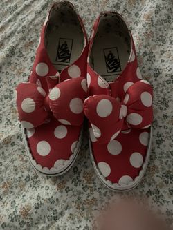 Minnie Mouse Vans Shoes