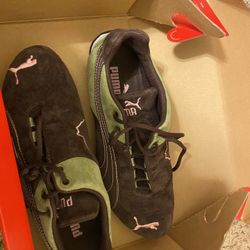 Brown Puma Shoes 