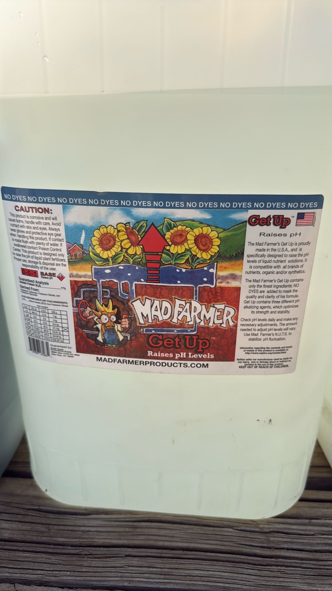 Mad Farmer Get Up Ph 5 Gal