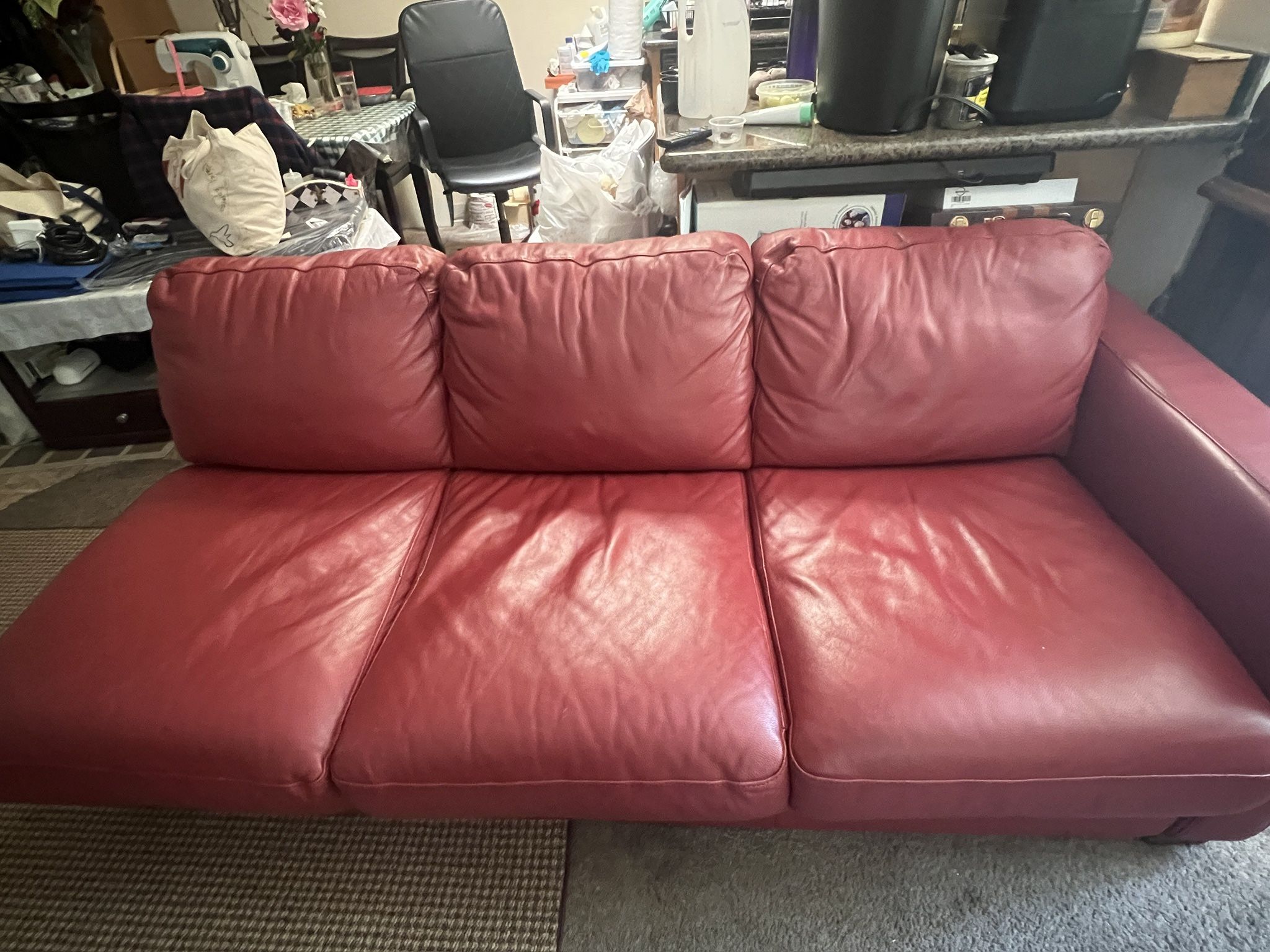 Leather Couch
