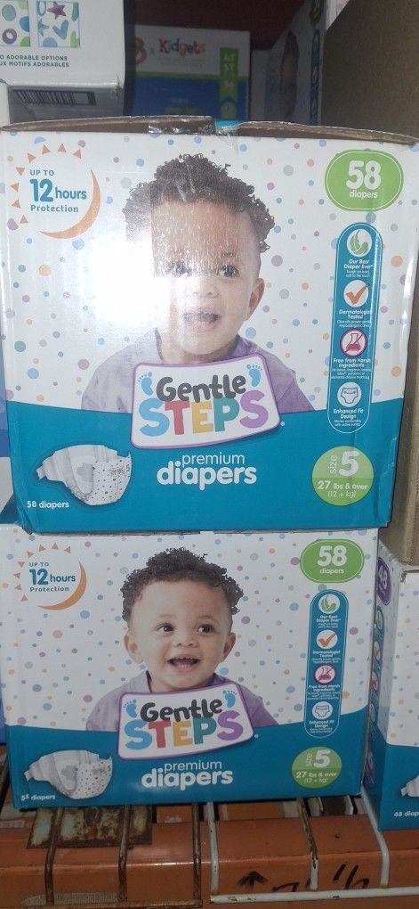 Gentle Steps Size 5 Diapers
