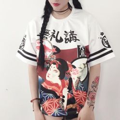 White Graphic T-shirt