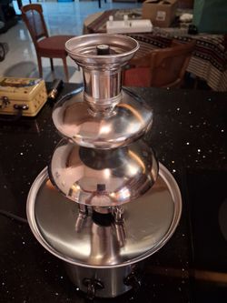 Stainless Steel 3-Tier Chocolate Fountain