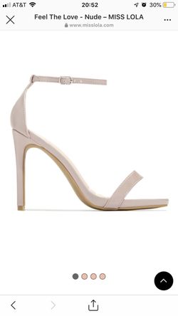 Lola shoetique heels NUDE