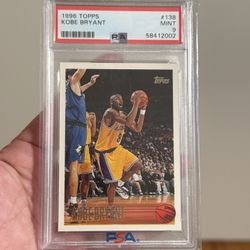 Kobe Bryant 1996 Topps Card