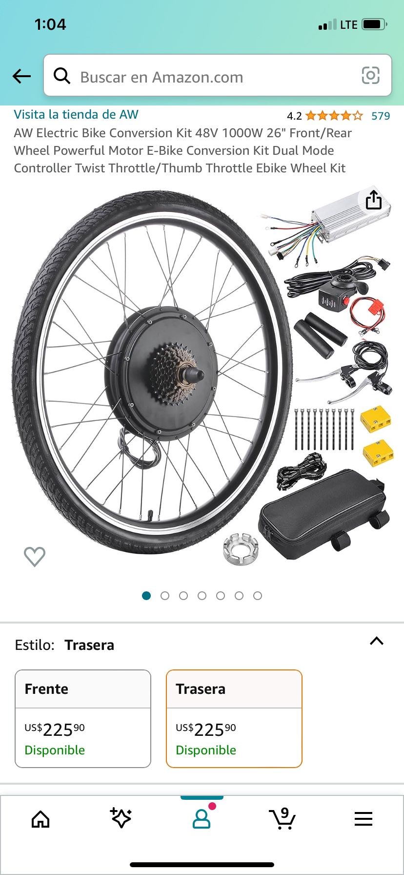 Ebike Conversion Kit 26 Inch