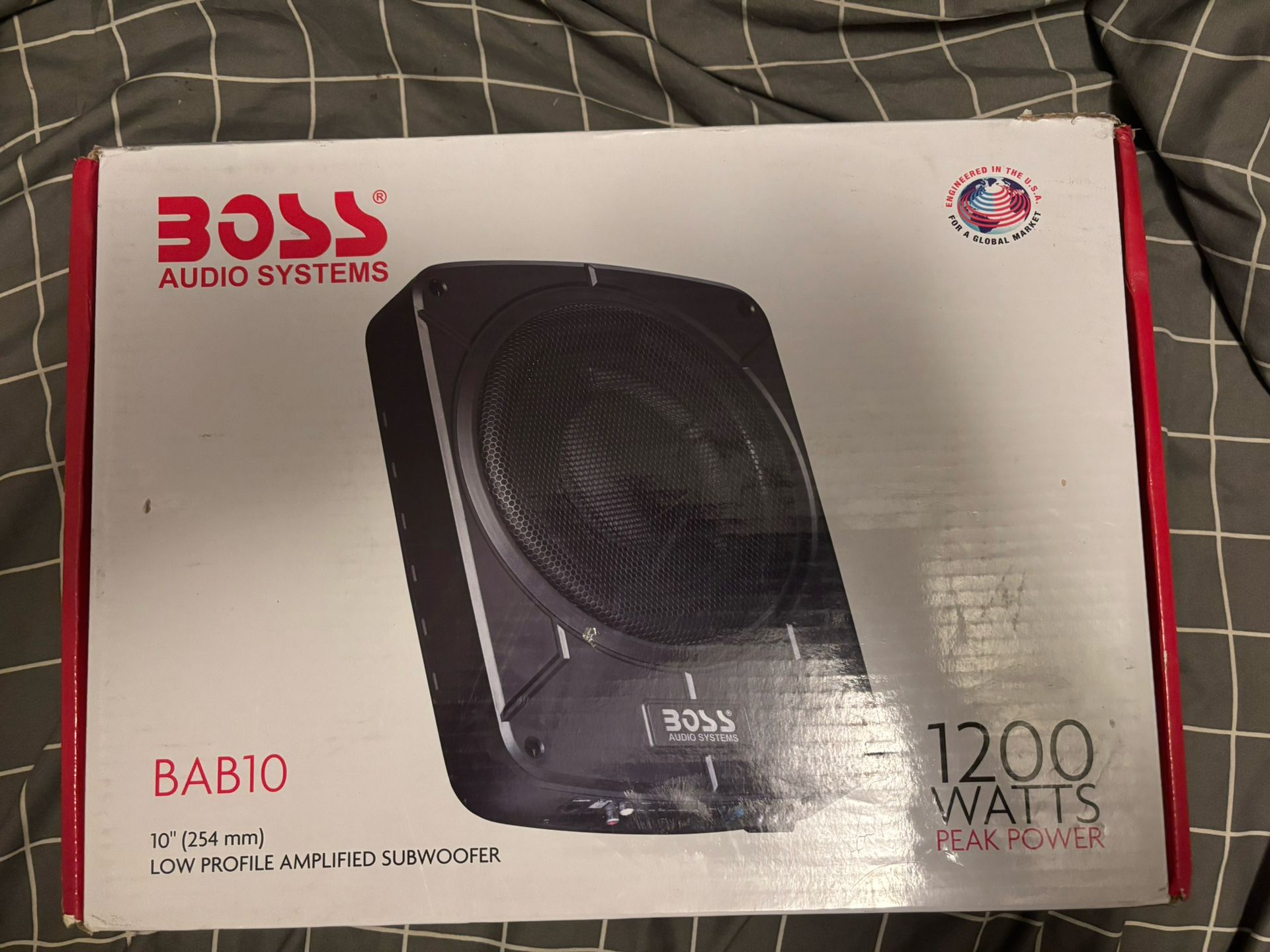 Boss Amplified Subwoofer