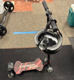 Kids scooter in great condition with helmet