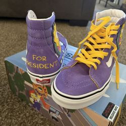 Simpsons & Vans Collab. Lisa Simpson Hightops