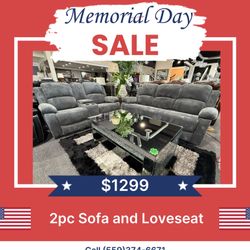 2 Pf Sofa And Loveseat 