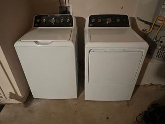 GE washer and dryer