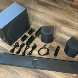 LG S95QR 9.1.5 Dolby Atmos Soundbar System – Excellent Condition