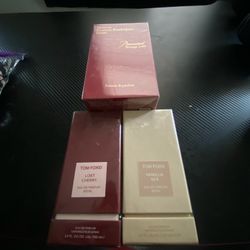 *FREE* 3 Colognes And Perfumes Baccarat Rouge 540, Tom Fords Lost Cherry And Vanilla S*x