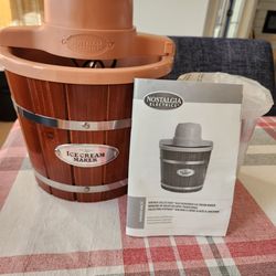 Nostalgia 2Qt Ice Cream Maker