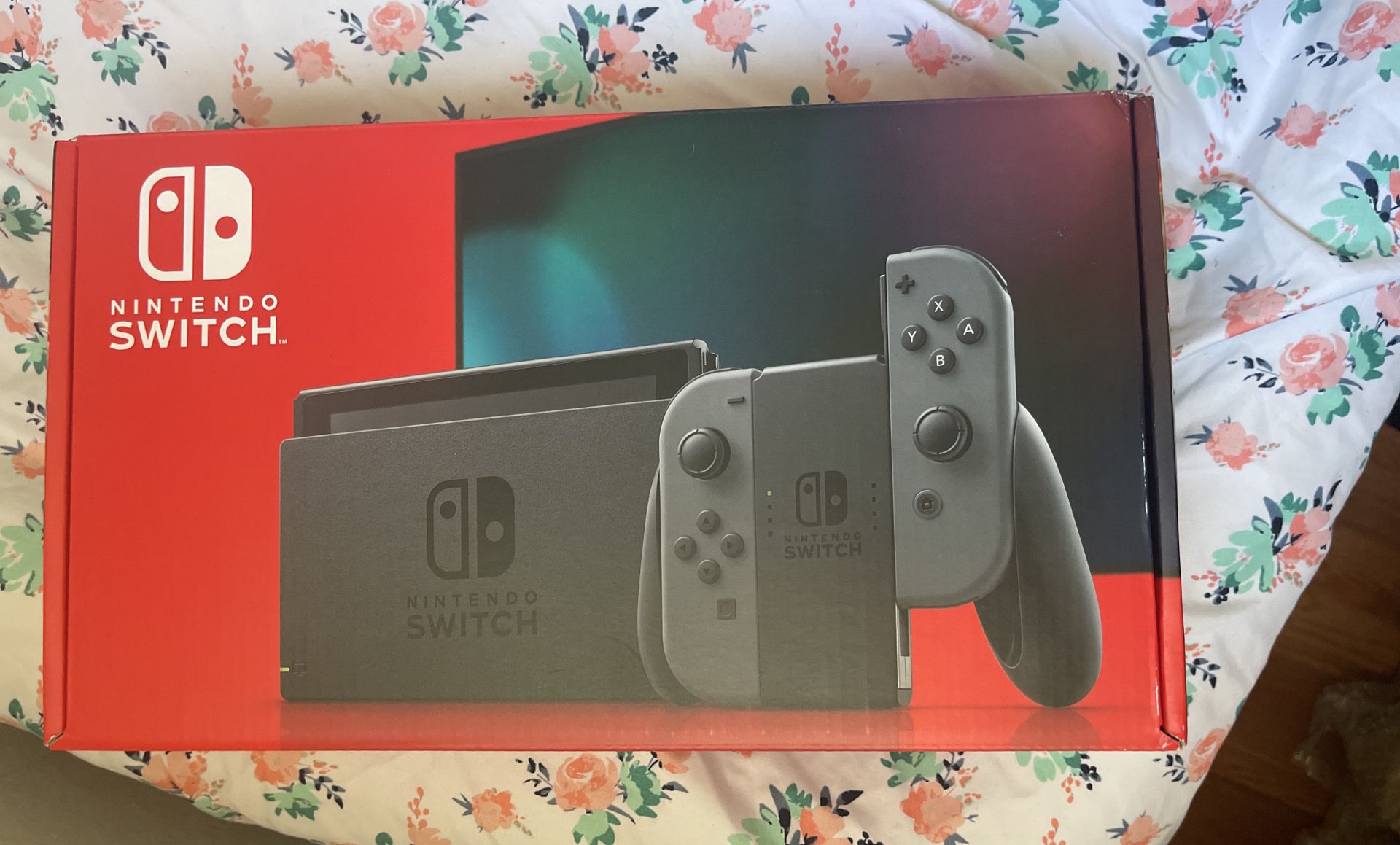 Nintendo Switch with Gray Joy-Con