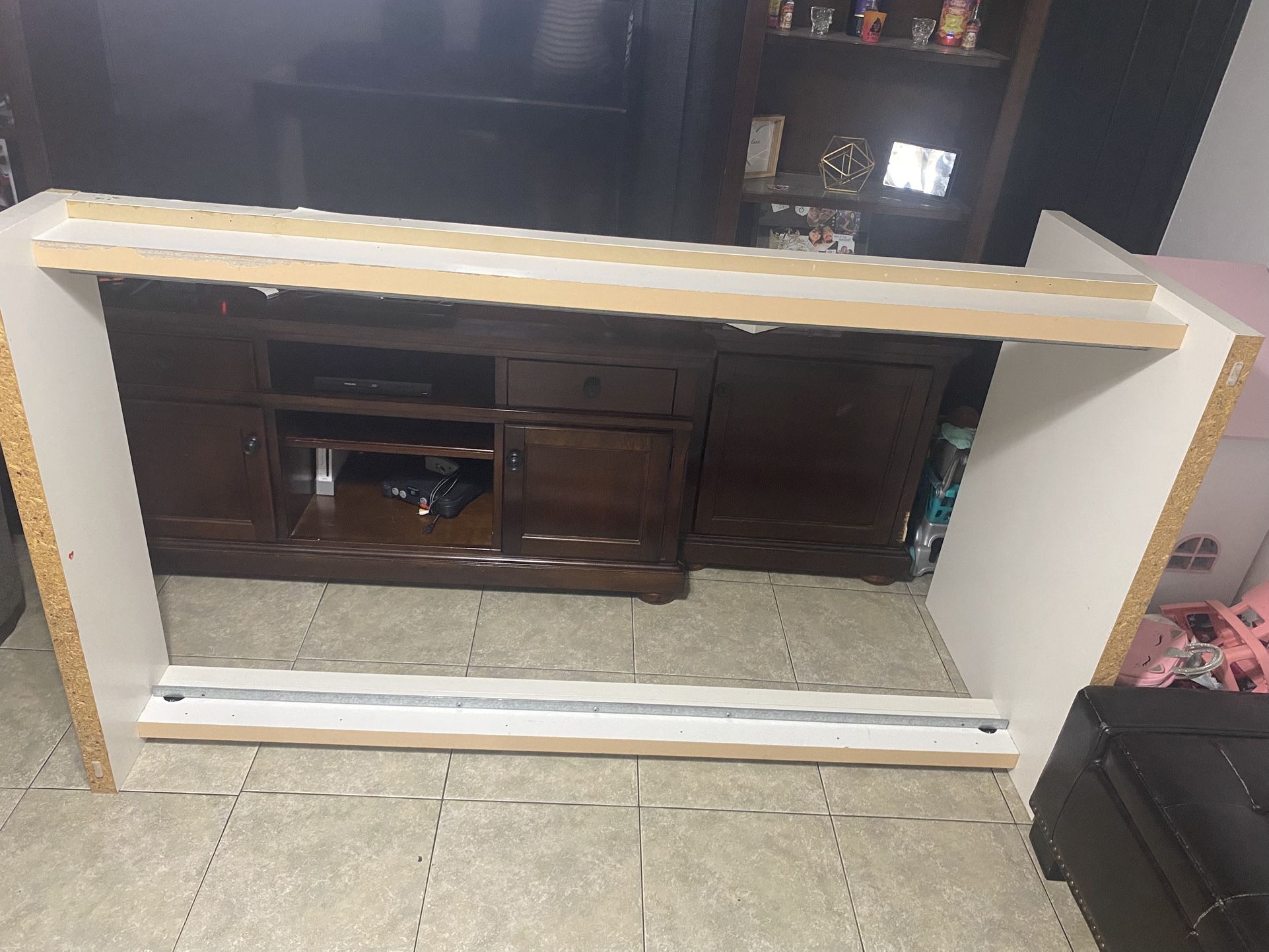 White Twin Bed
