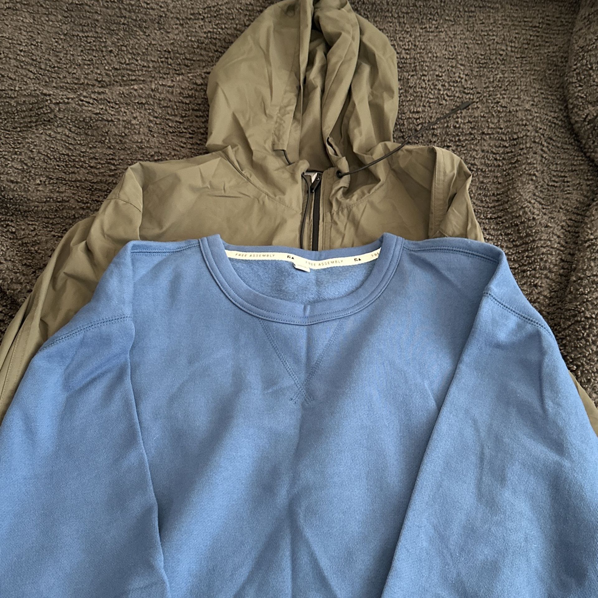 Windbreaker & Sweater