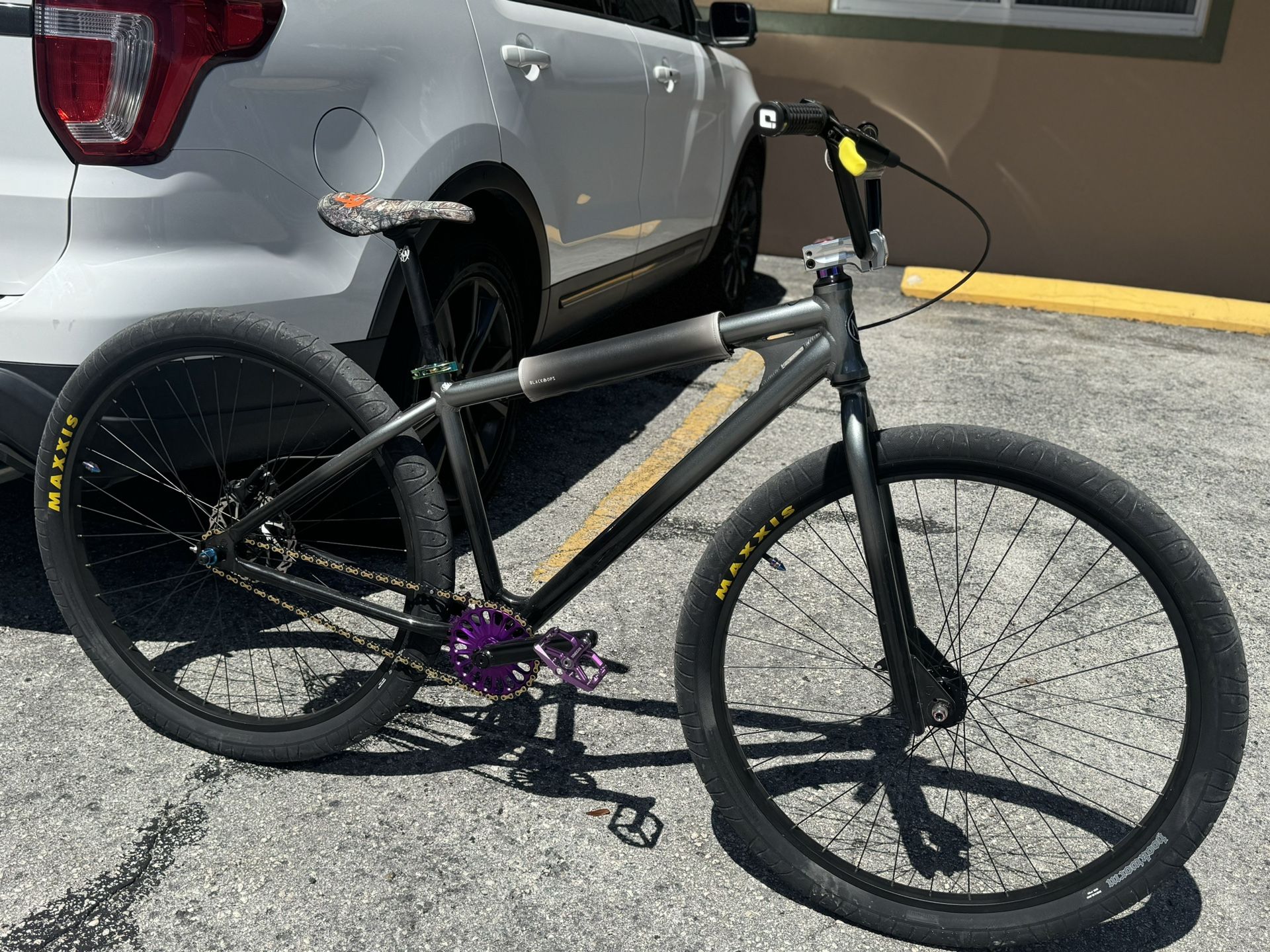29” Bmx With Many Upgrades. New Condition Used Twice. Black Ops Spec Op 29” Disc $825