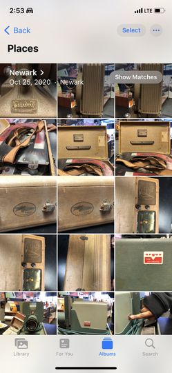 Antique video camera radio the three pieces for $600